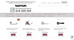 Desktop Screenshot of dismon.es