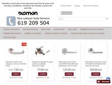 Tablet Screenshot of dismon.es